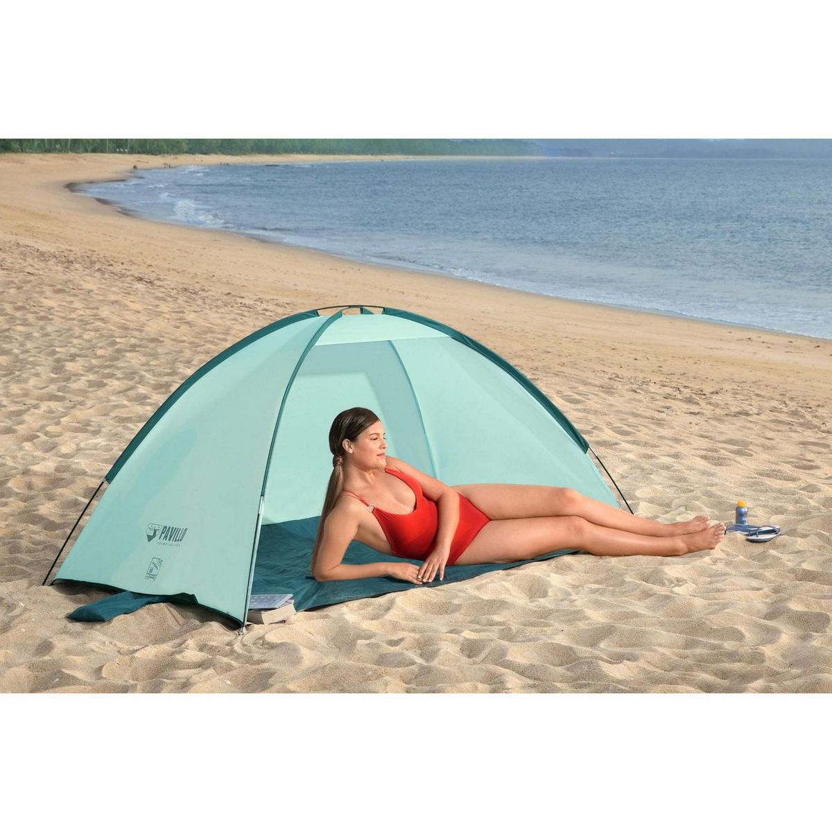 BESTWAY - Carpa Pavillo 200x120x95cm Turquesa