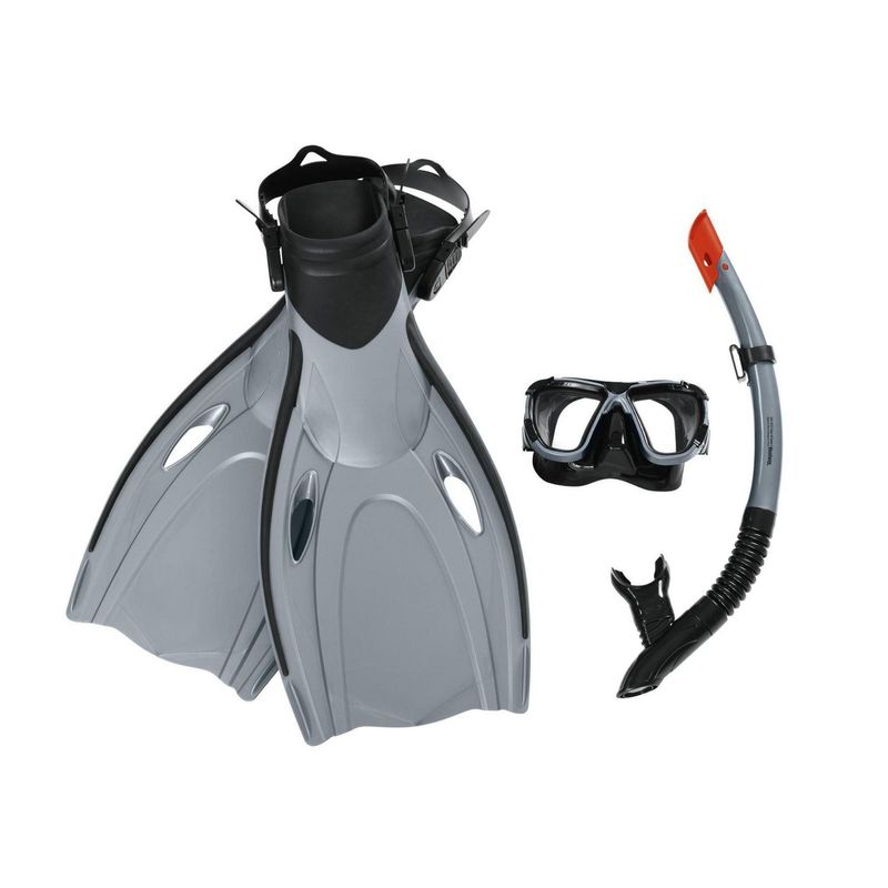 BESTWAY - Conjunto Tubo De Buceo Y Aletas 43-48
