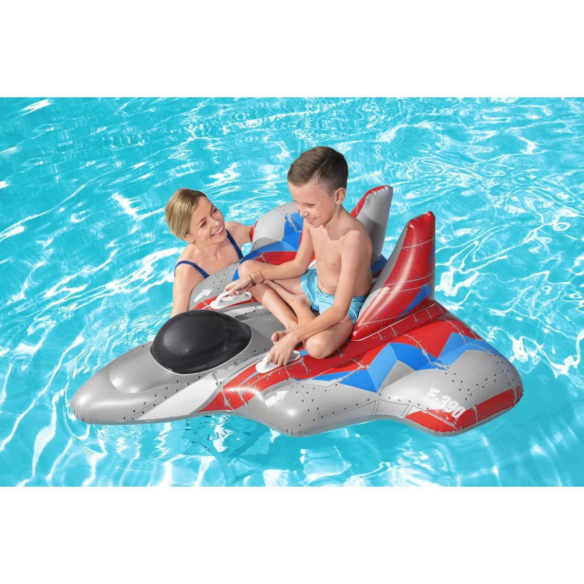 BESTWAY - Flotador Avión Espacial 1.36M