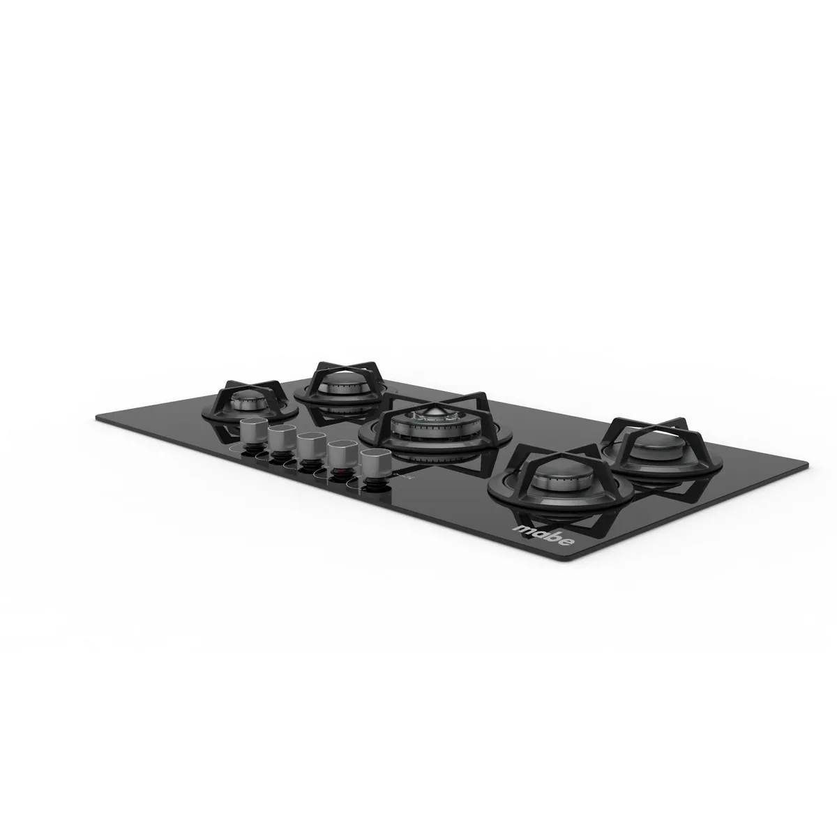 MABE - Cocina Empotrable A Gas 5 Hornillas Mabe PM8655GV0 Negro
