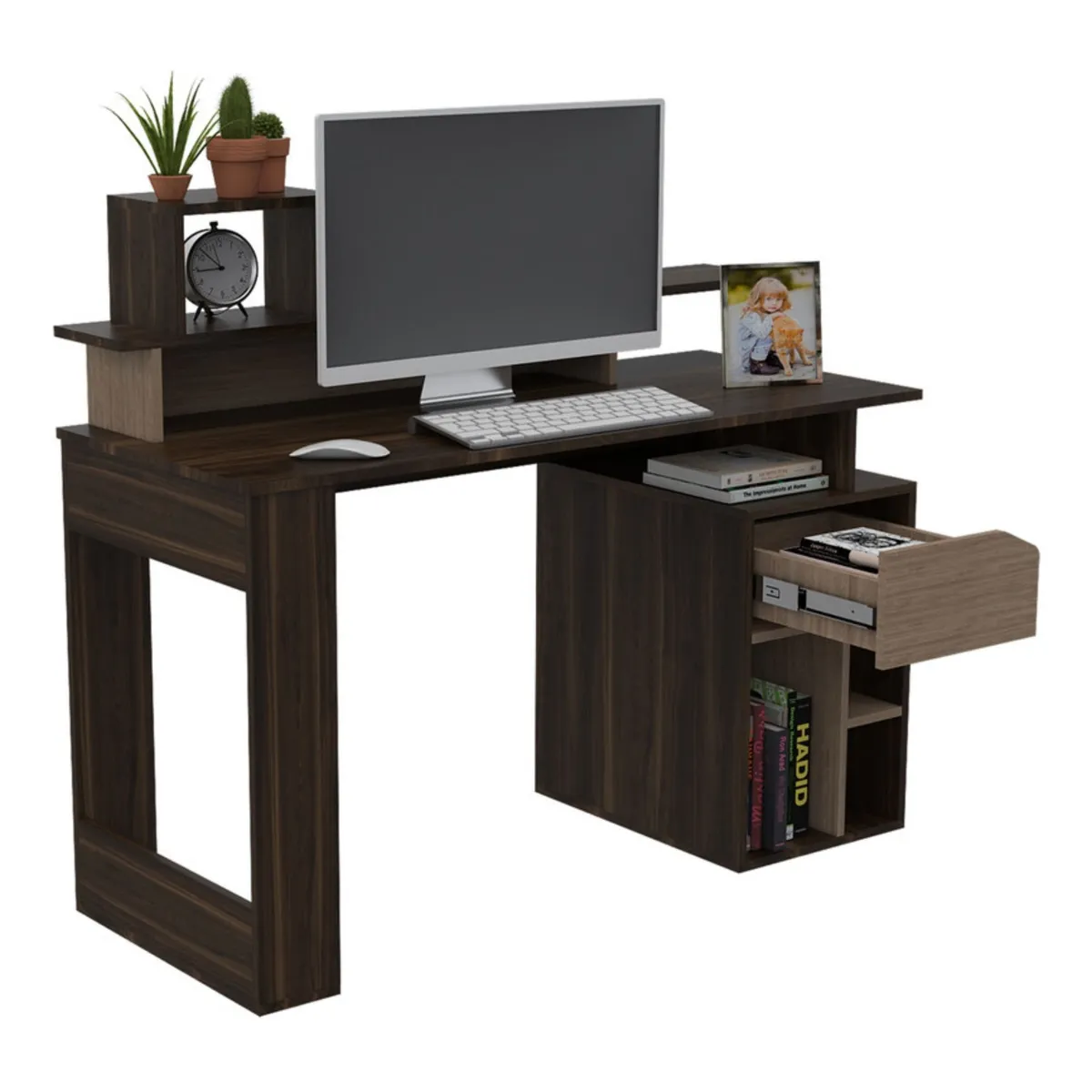 TUHOME - Escritorio Habano Melamina Office 9