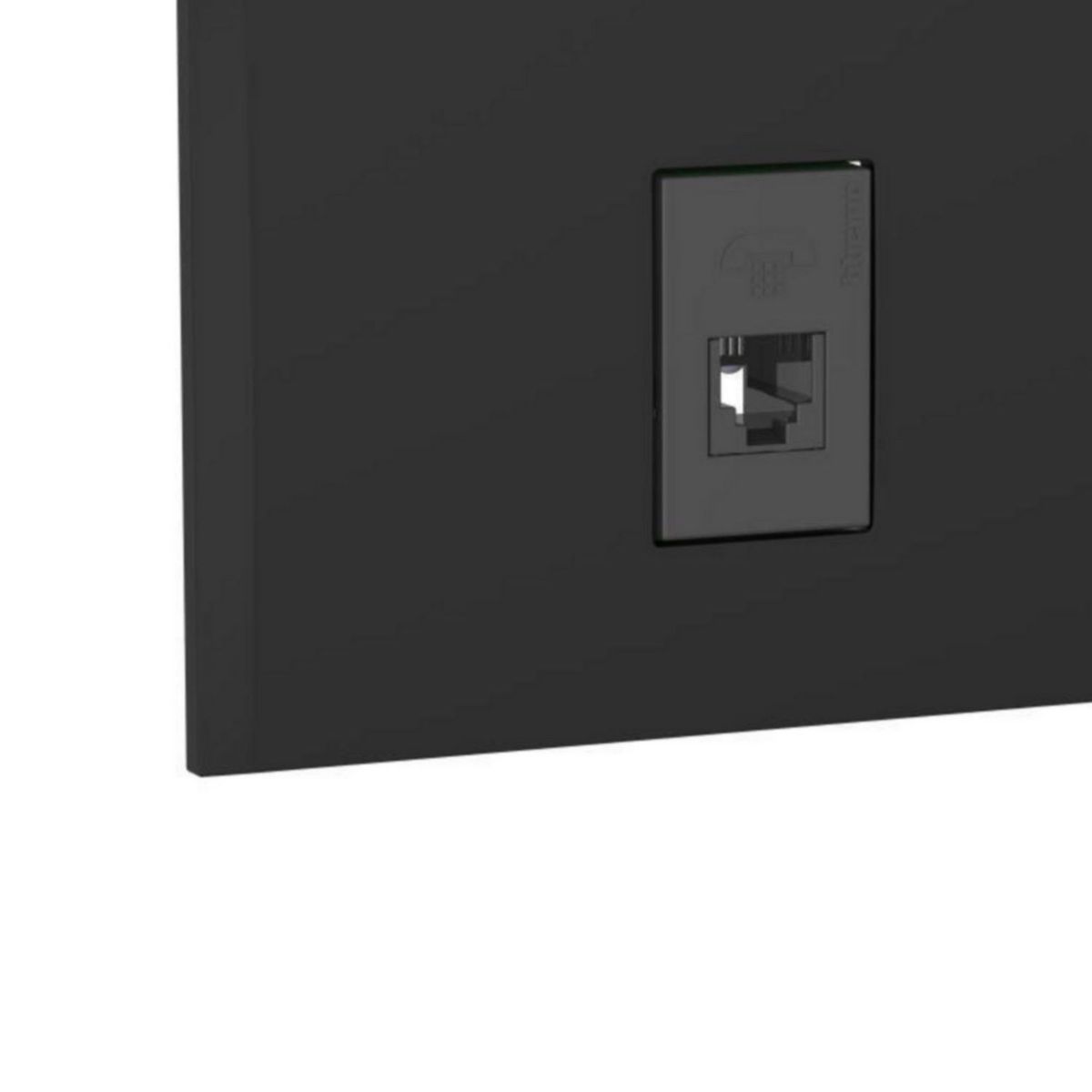 BTICINO - Toma Telefonica Modus 4 Negro