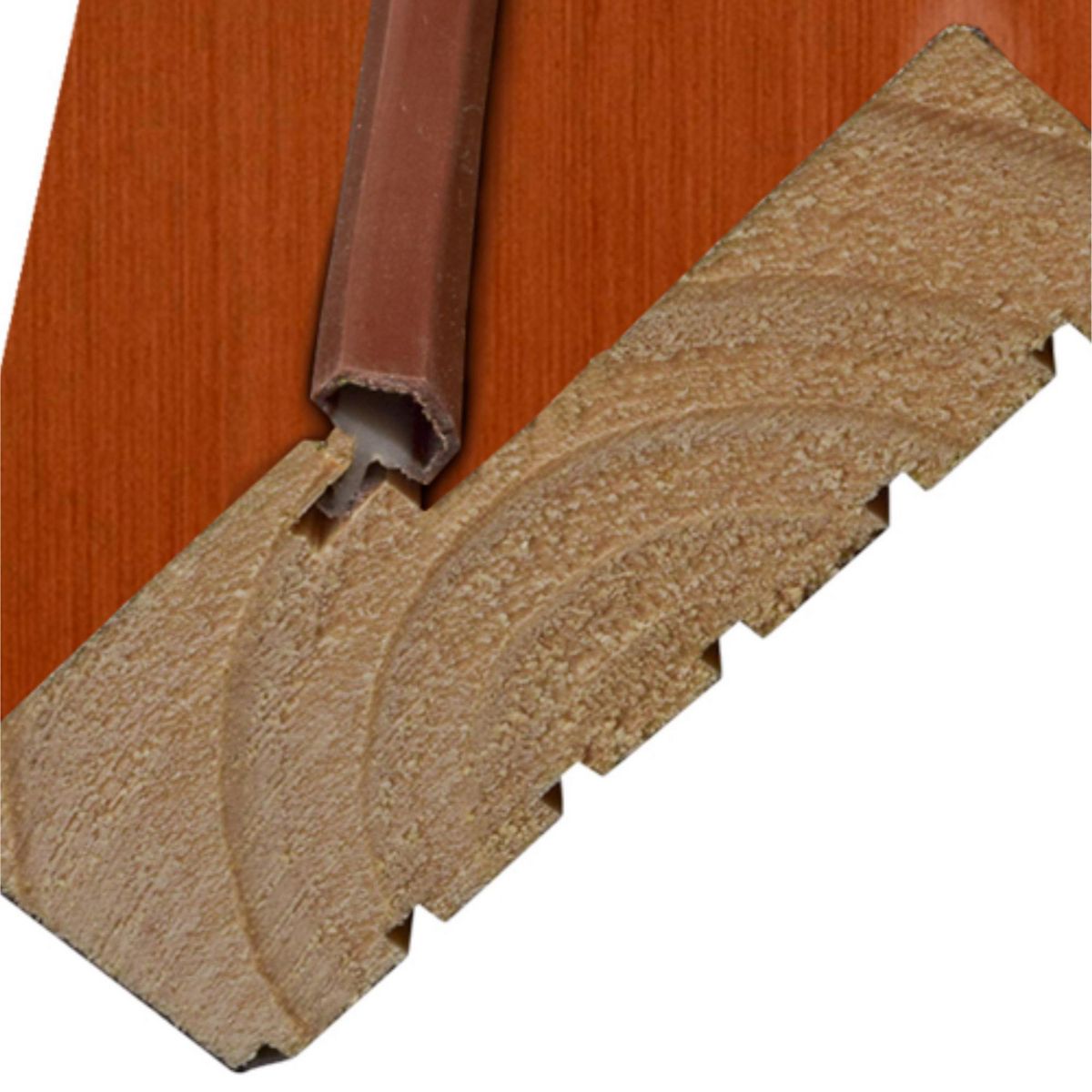 ARES - Marco Enchapado Cedro Linea Natural 32x90x2120mm