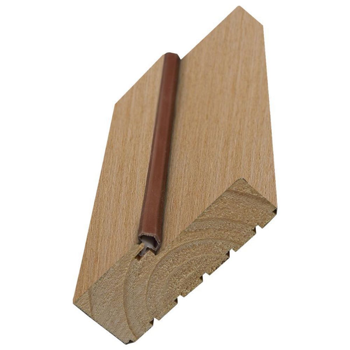 ARES - Marco Enchapado Curupixia Natural 32x90x2120mm