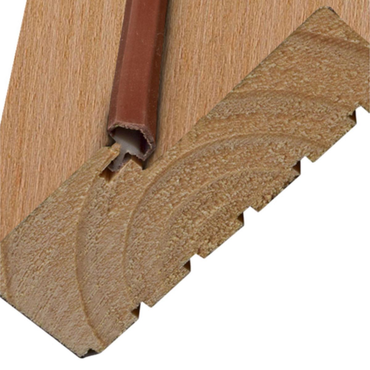 ARES - Marco Enchapado Curupixia Natural 32x90x2120mm