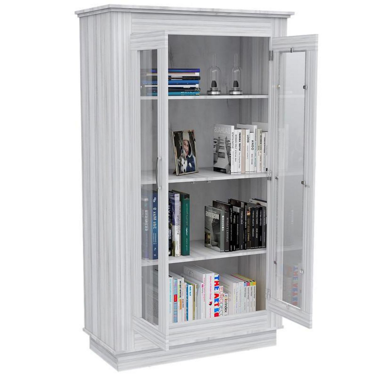 TUHOME - Vitrina Alcamo White Chic