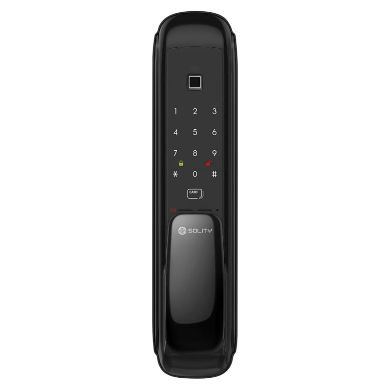 SMART SOLITY - Cerradura Inteligente Smart Solity Push Pull 1000Bk