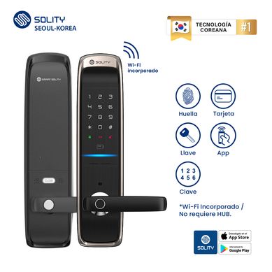Cerradura Inteligente Smart Solity 6000BK