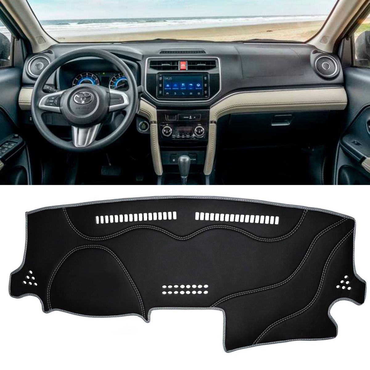 TECGO - Protector de Tablero para Auto Toyota Rush 2018-2021