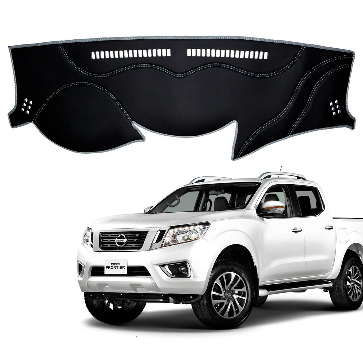 TECGO - Protector de Tablero para Auto Nissan Frontier 2018-2020