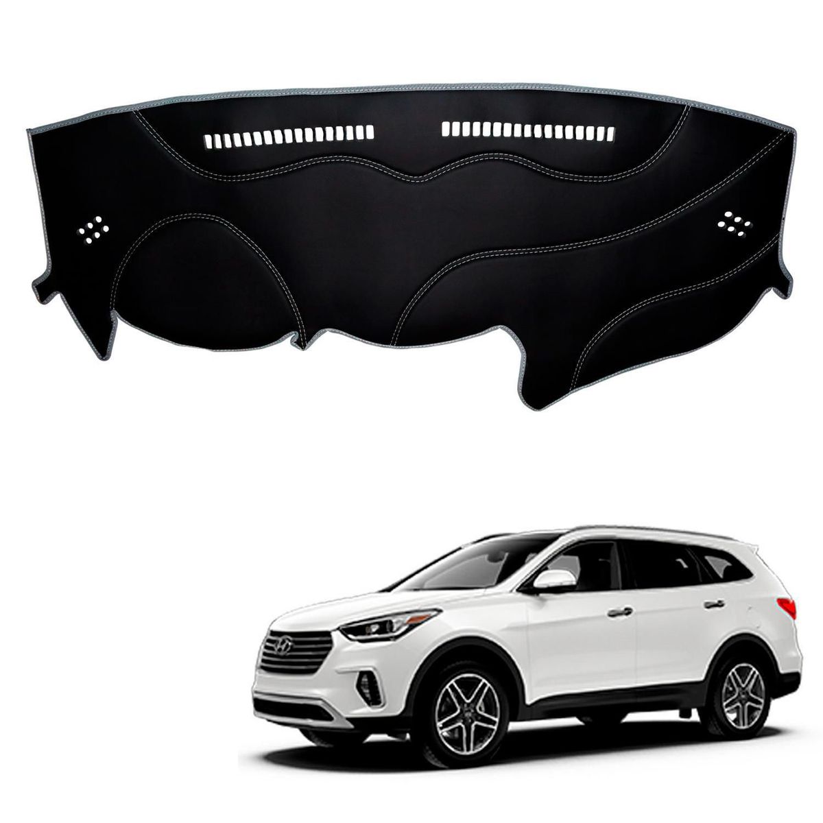 TECGO - Protector de Tablero para Auto Hyundai Santa Fe 2021-2022
