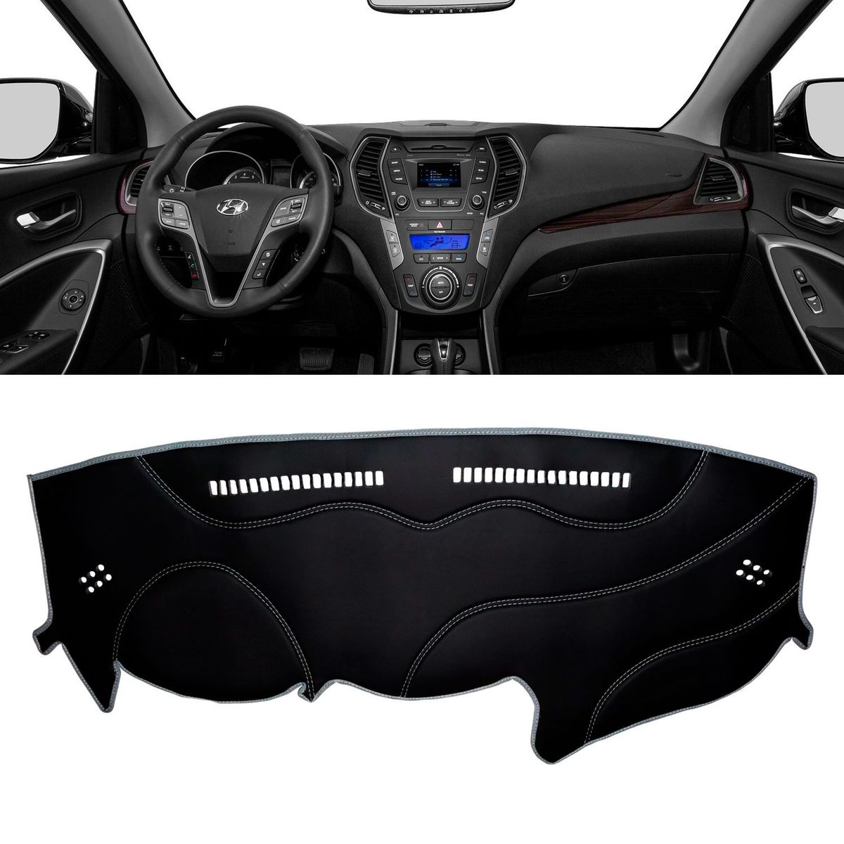 TECGO - Protector de Tablero para Auto Hyundai Santa Fe 2021-2022