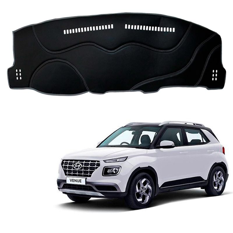 TECGO - Protector de Tablero para Auto Hyundai Venue 2021-2022
