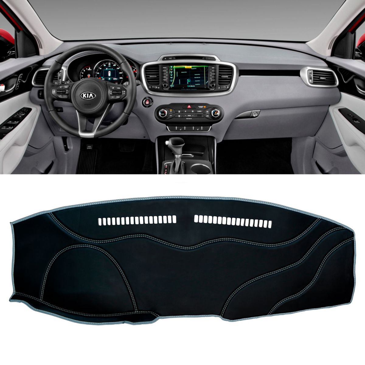 TECGO - Protector de Tablero para Auto Kia Sorento