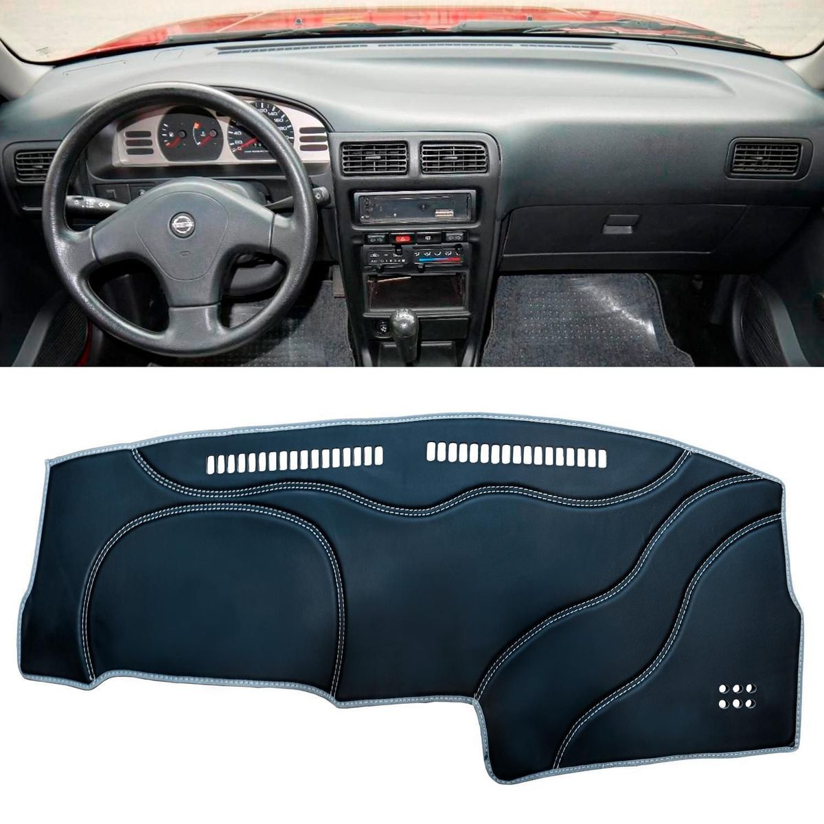 TECGO - Protector de Tablero para Auto Nissan V16 - 1982-2017