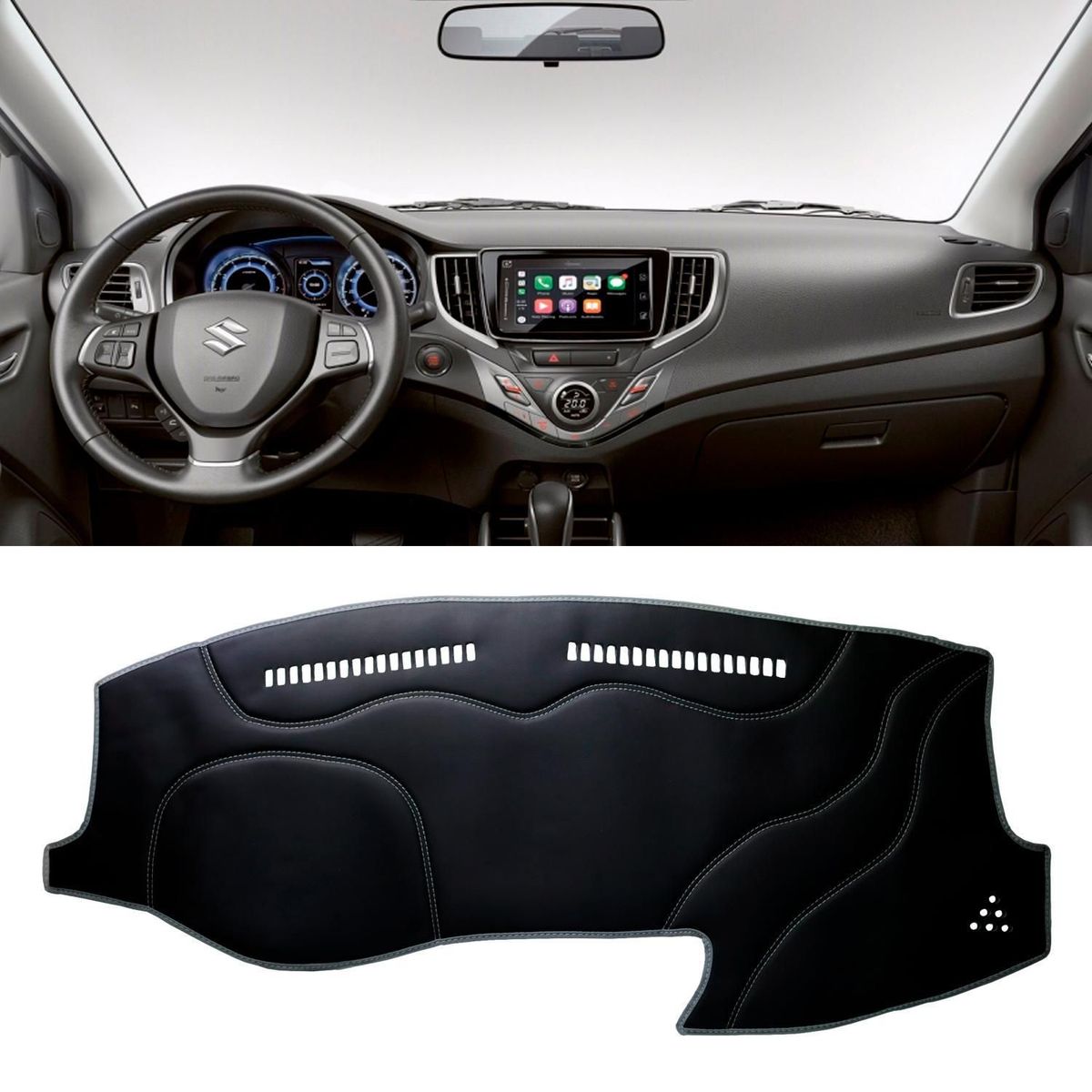 TECGO - Protector de Tablero para Auto Suzuki Baleno 2019-2020