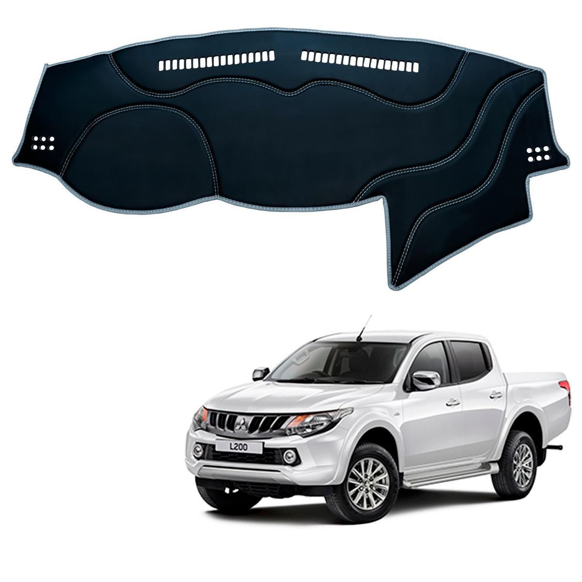 TECGO - Protector de Tablero para Auto Mitsubishi L200 - 2016-2020