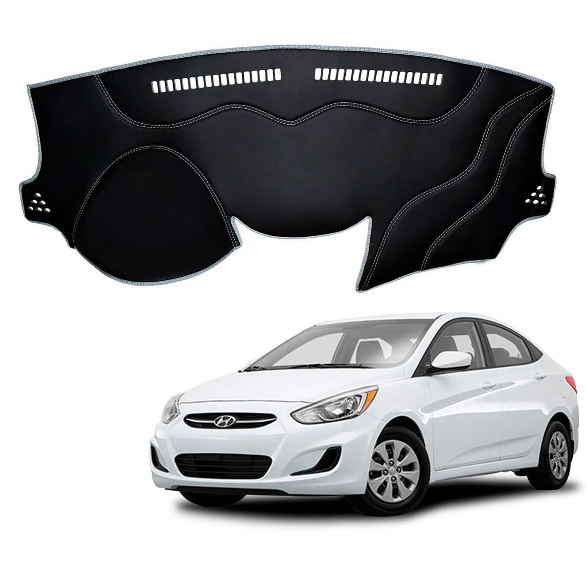TECGO - Protector de Tablero para Auto Hyundai Elantra 2018-2020