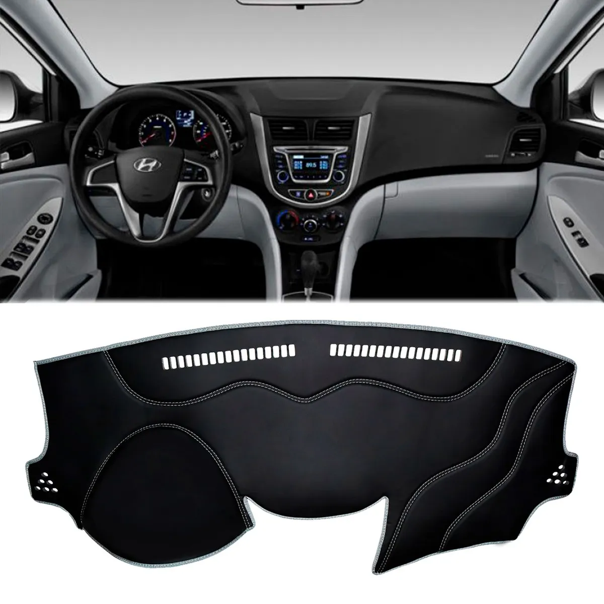 TECGO - Protector de Tablero para Auto Hyundai Elantra 2018-2020
