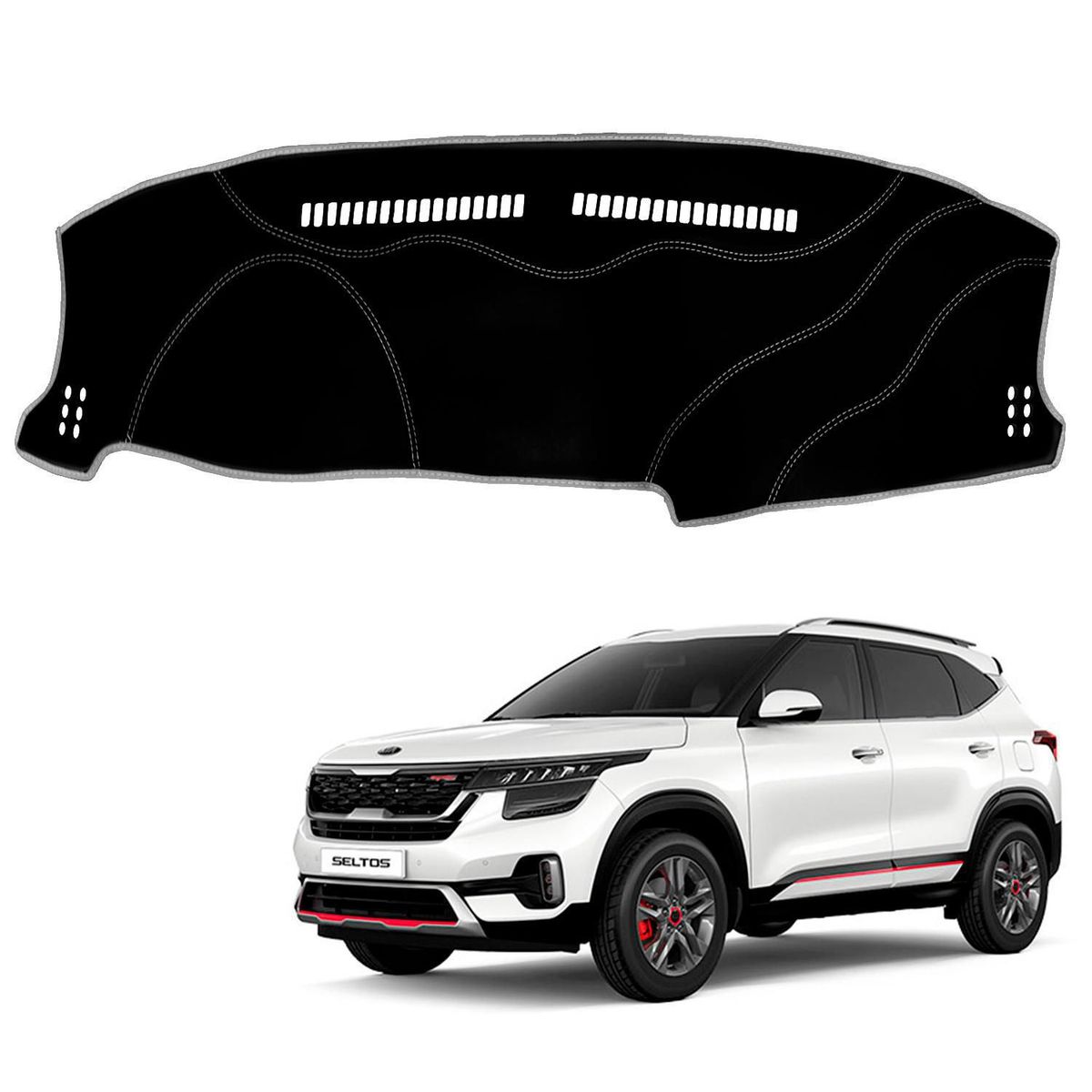 TECGO - Protector de Tablero para Auto Kia Seltos 2020-2021