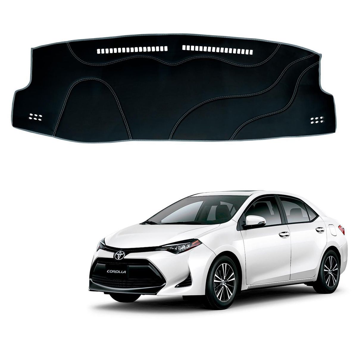 TECGO - Protector de Tablero Toyota Corolla 2019-2020