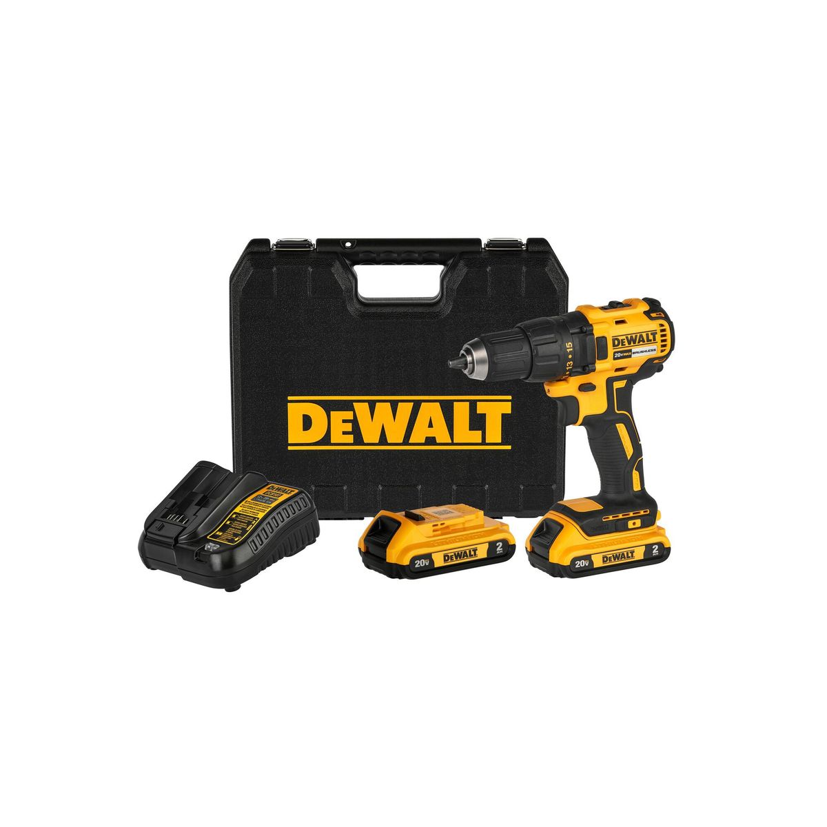 DEWALT - Taladro Atornillador Inalambrico Dewalt 1/2" 20V BRUSHLESS DCD7771D2