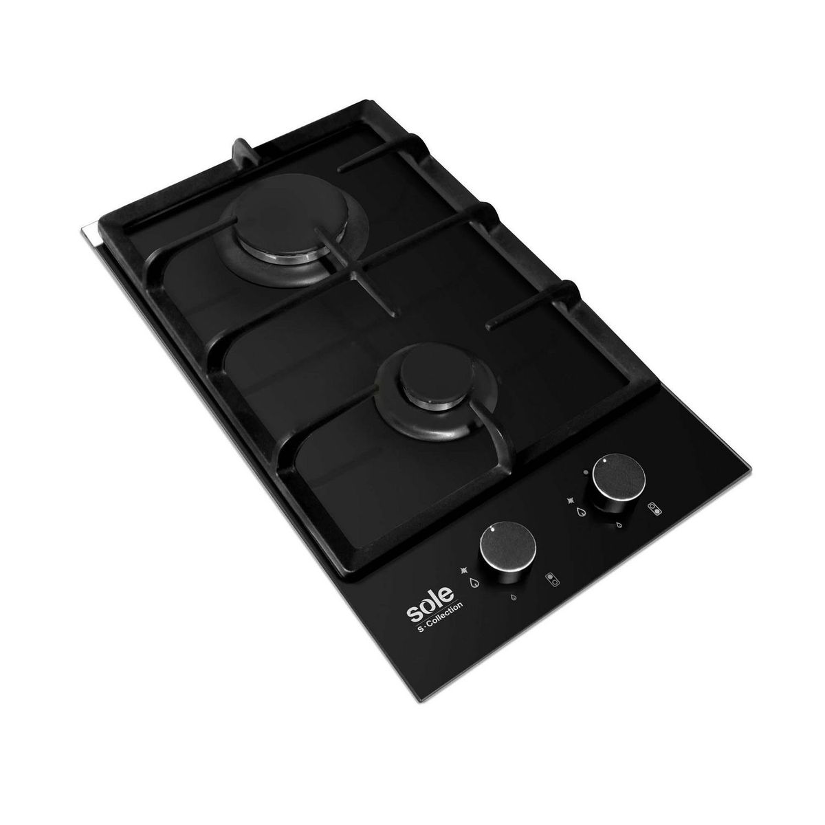 SCOLLECTION - Encimera Empotrable A Gas 2 Hornillas S-Collection 3120SOLCO061