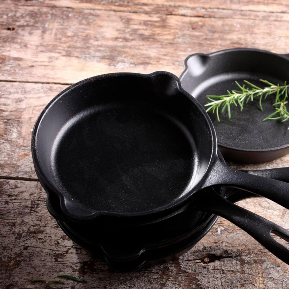 MR GRILL - Sartén De Hierro Fundido Mr Grill 16 cm