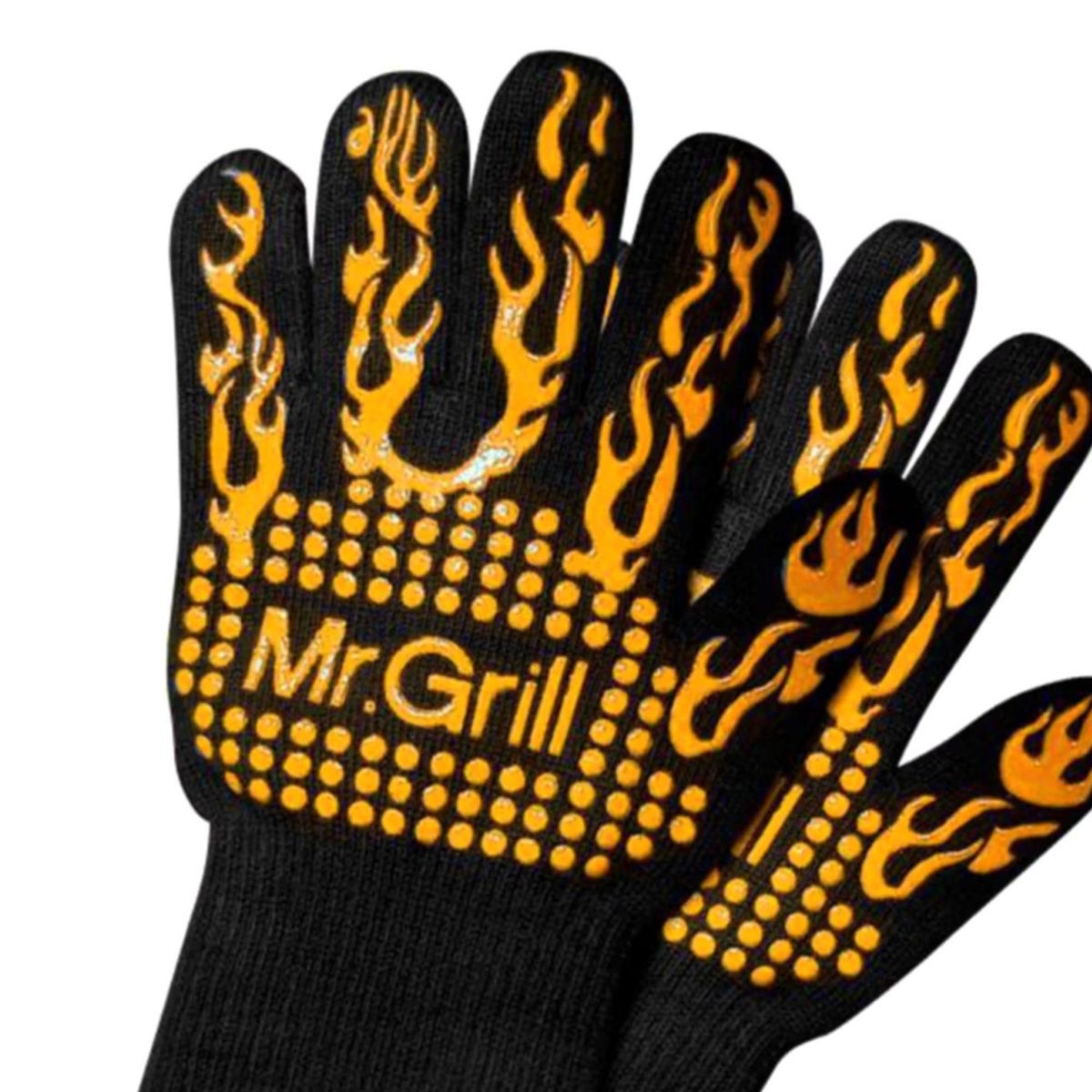MR GRILL - Guantes De Fuego Mr Grill Amarillo