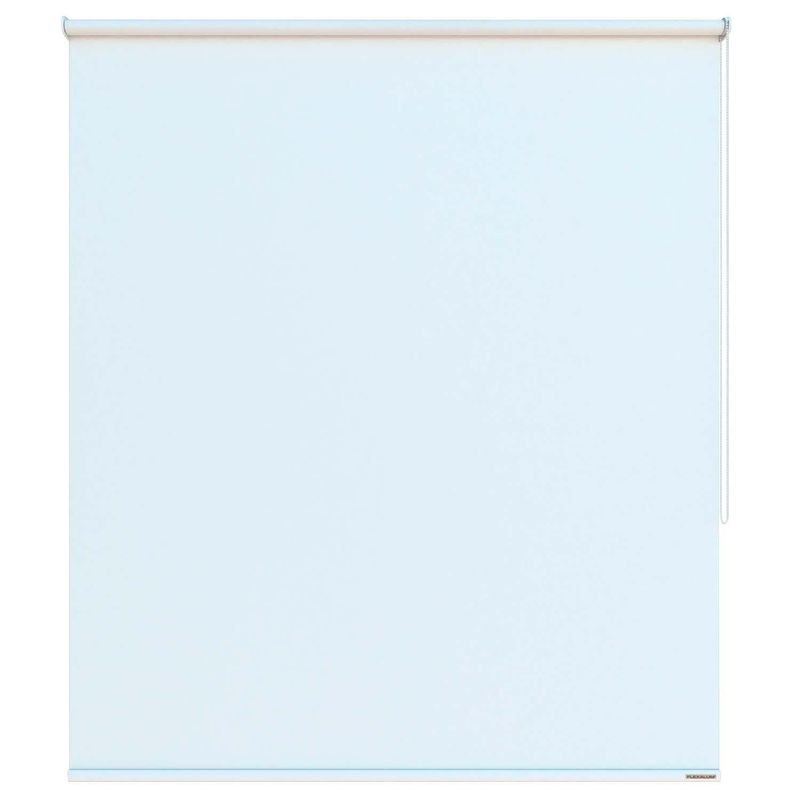 FLEXALUM - Cortina Roller Sun Screen a Medida 50cm-100cm x 100.1cm-125cm Blanco