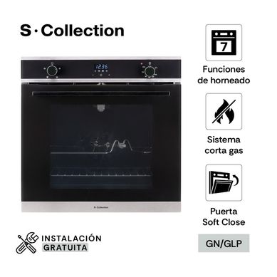 Horno Empotrable Scollection Full Touch A Gas 70L