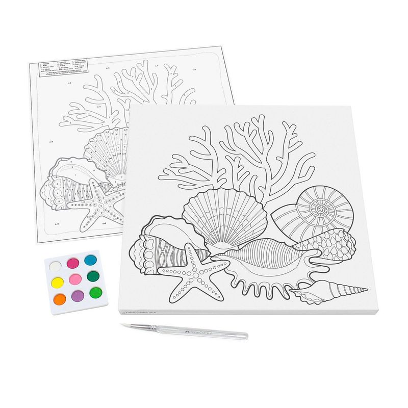 FABER CASTELL - Lienzo Paint By Number