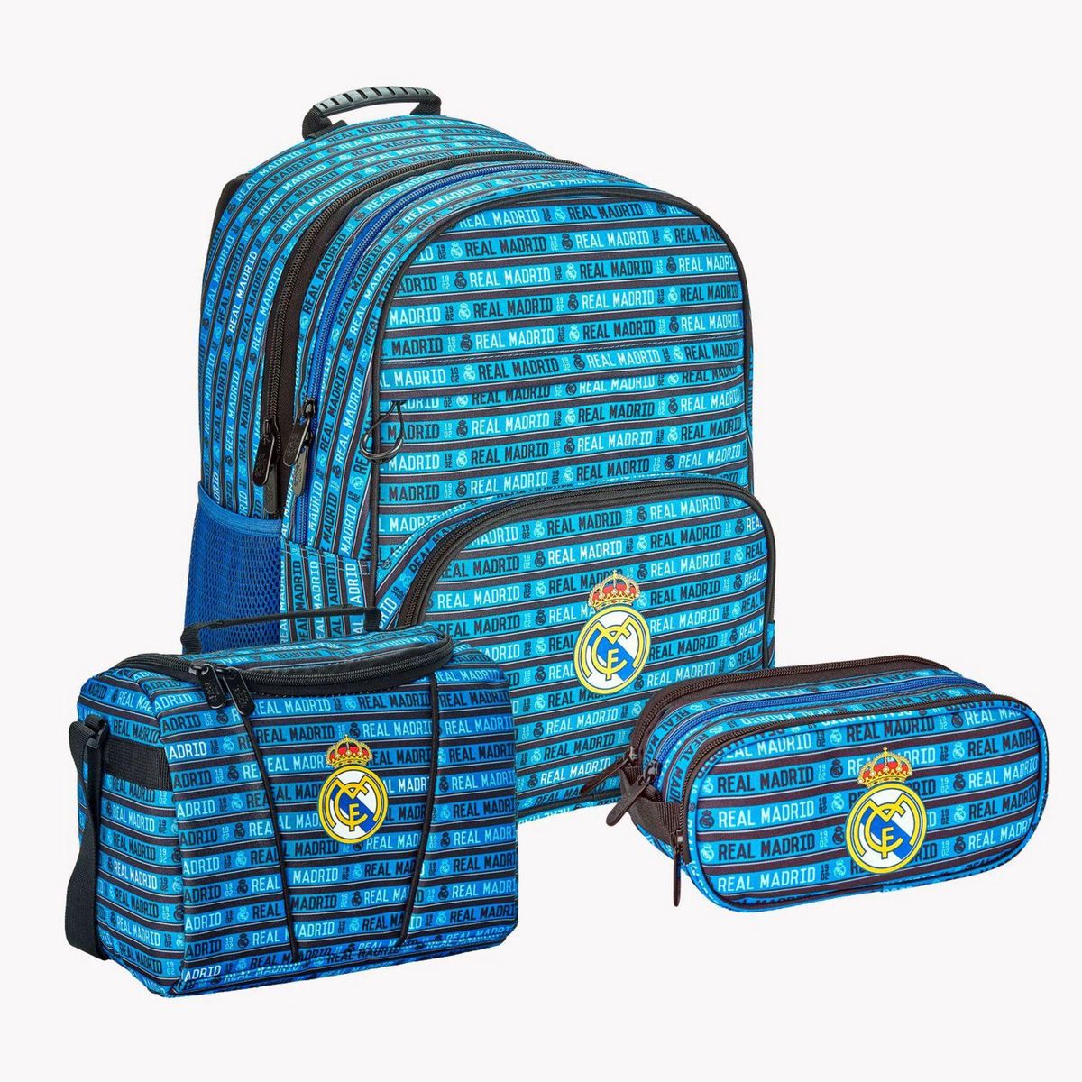SCOOL - Set Mochila Play Real Madrid Celeste