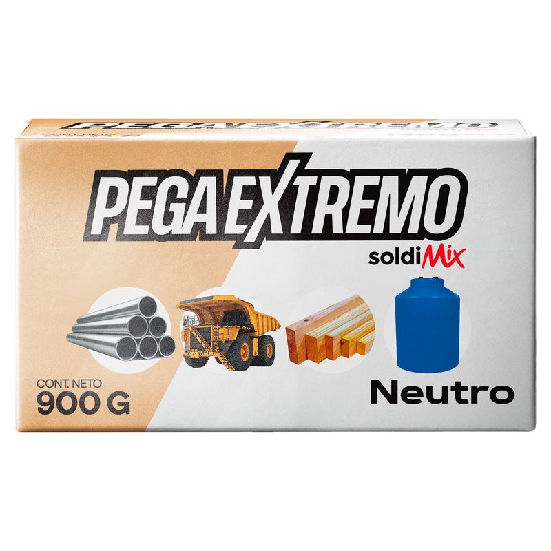 SOLDIMIX - Pega Extremo Soldimix Neutro 900gr