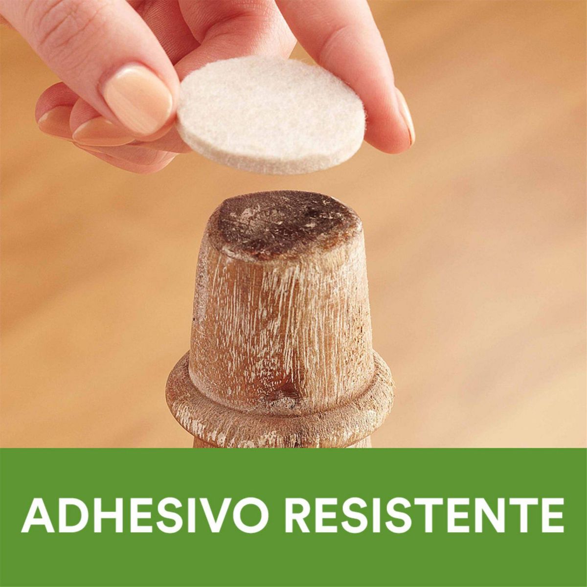 SCOTCH - Pads de Felpa para Comedor Beige x 28 unid.