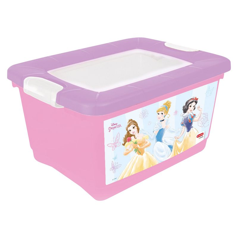 DURAPLAST - Caja Organizadora Plástica Broadway 32L Princesas