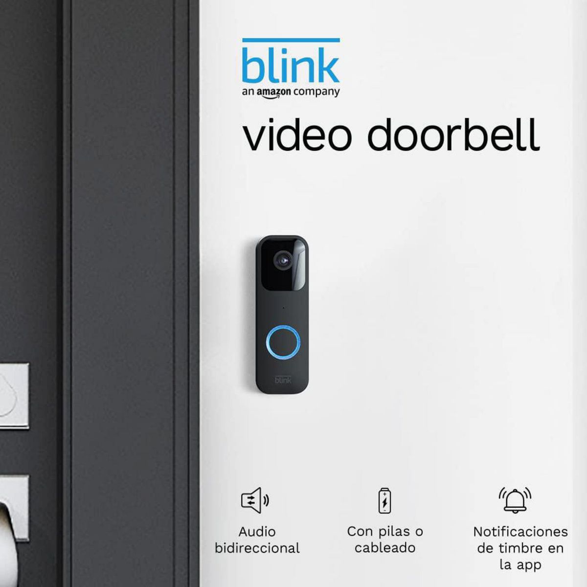 BLINK - Timbre Inalámbrico con Cámara compatible con Alexa