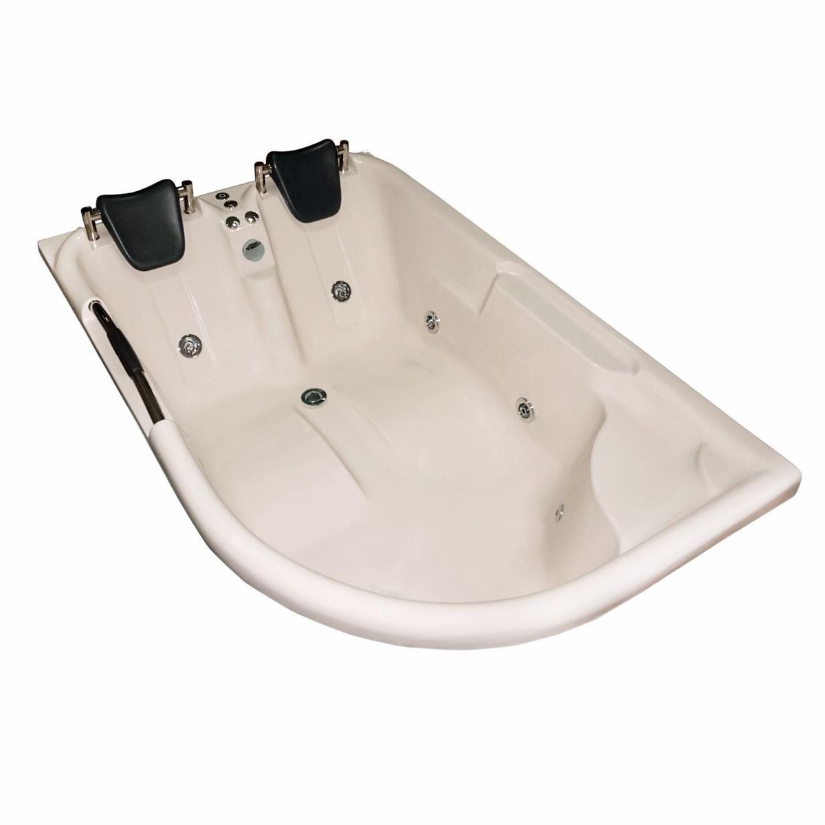 CUBA&SPA - Tina Hidromasaje Rectangular Romana Ejecutiva Bone 180x120cm