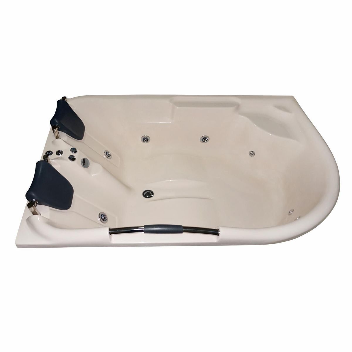 CUBA&SPA - Tina Hidromasaje Rectangular Romana Ejecutiva Bone 180x120cm