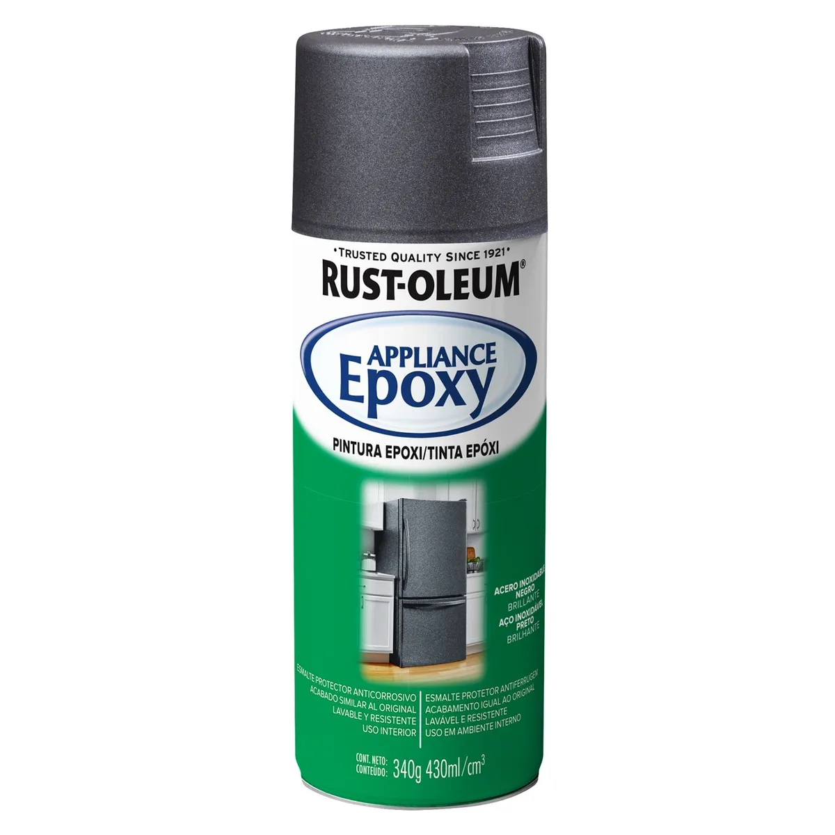 SPECIALTY - Pintura Aerosol Acero Inoxidable Negro 340gr