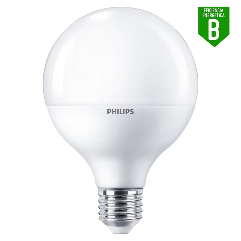 PHILIPS - Foco Led Globo Luz Cálida 13W