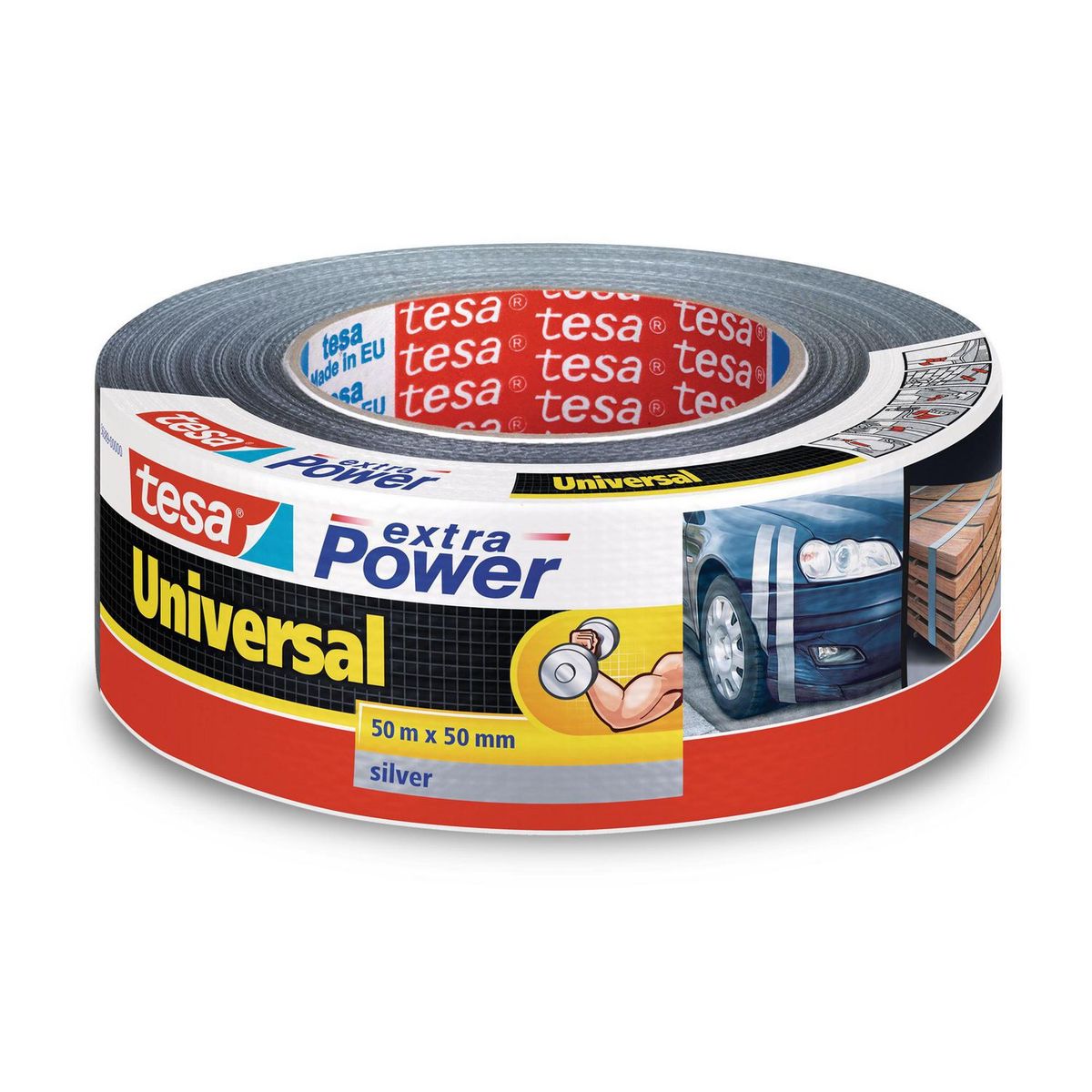 TESA - Cinta Multipropósito Extrema Power Gris 50mx50mm