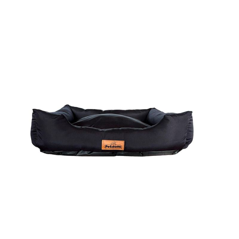 PETIZOOS - Cama Cuadrada Azul Talla M
