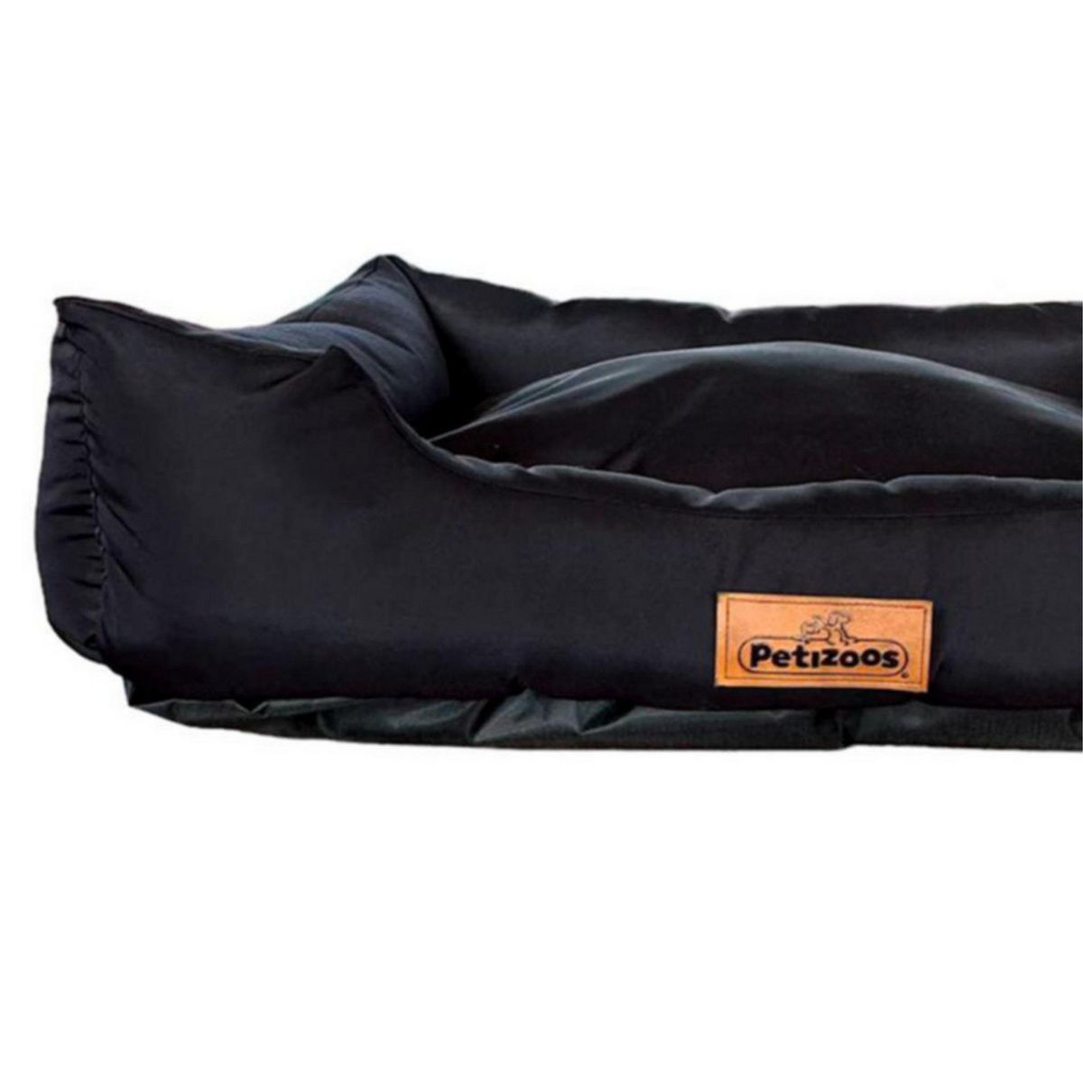 PETIZOOS - Cama Cuadrada Azul Talla M