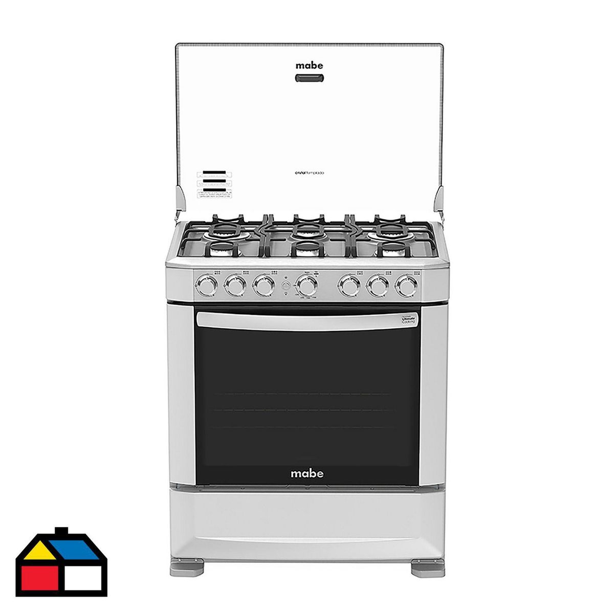 MABE - Cocina Mabe a Gas 6 Hornillas CMP7620FX0 Inox