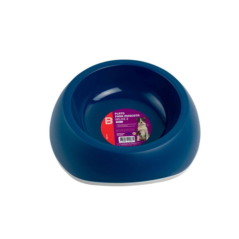BASA - Plato para Mascota Azul 21cm