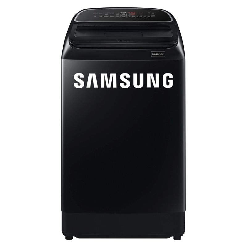 SAMSUNG - Lavadora Samsung 15 kg Negro Carga Superior WA15T5260BV/PE