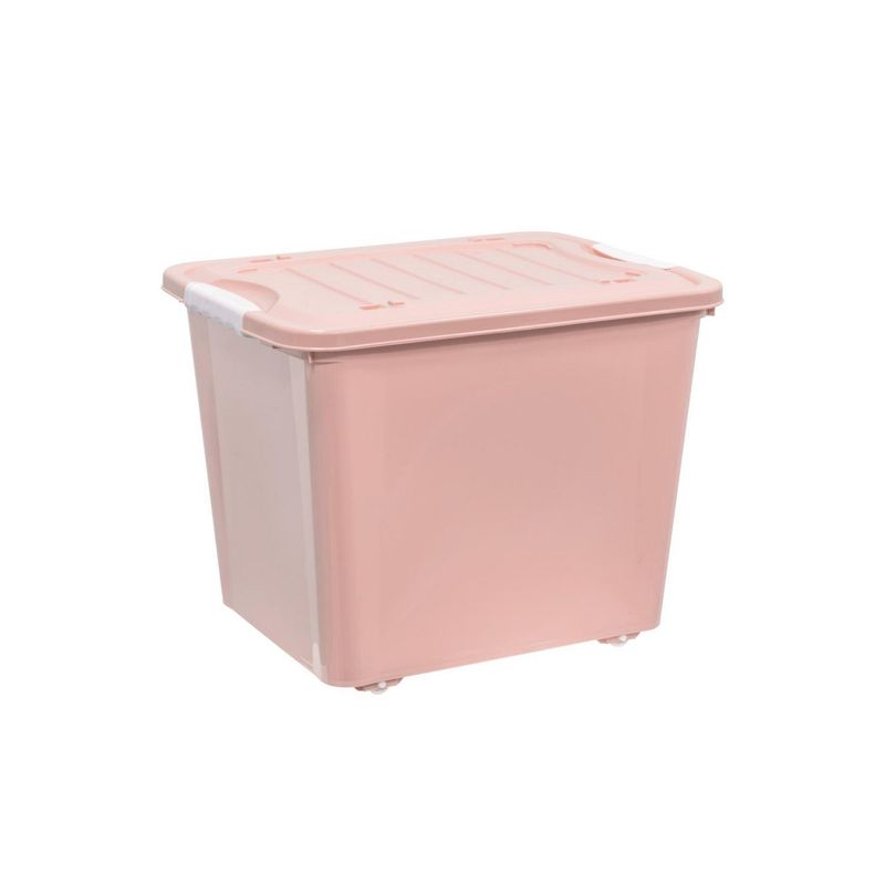 REYPLAST - Caja de Plástico Suprema #40 Reyplast 28L Rosa