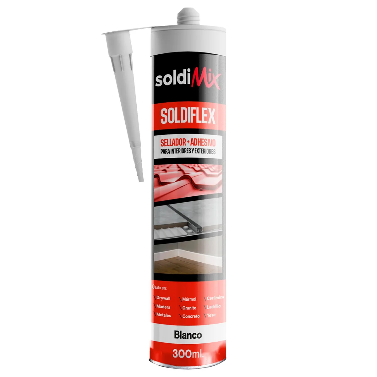 SOLDIMIX - Soldiflex Blanco 300ml