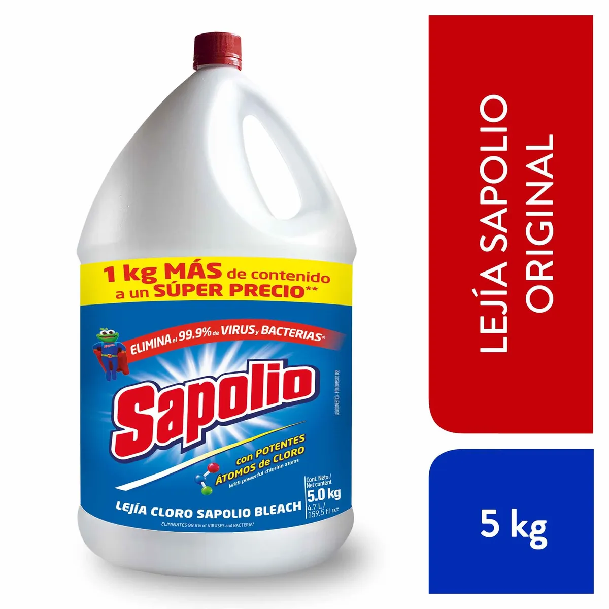 SAPOLIO - Lejía Sapolio Original 4.8Kg